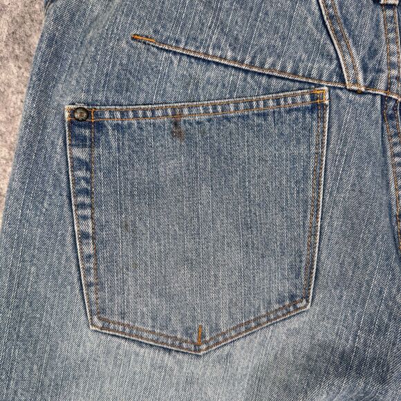 Marithe Francois Girbaud Shorts Mens Size 34 Blue Jean Baggy Jorts Vintage Y2K - Picture 15 of 16